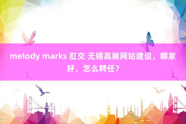 melody marks 肛交 无锡高端网站建设，哪家好，怎么聘任？